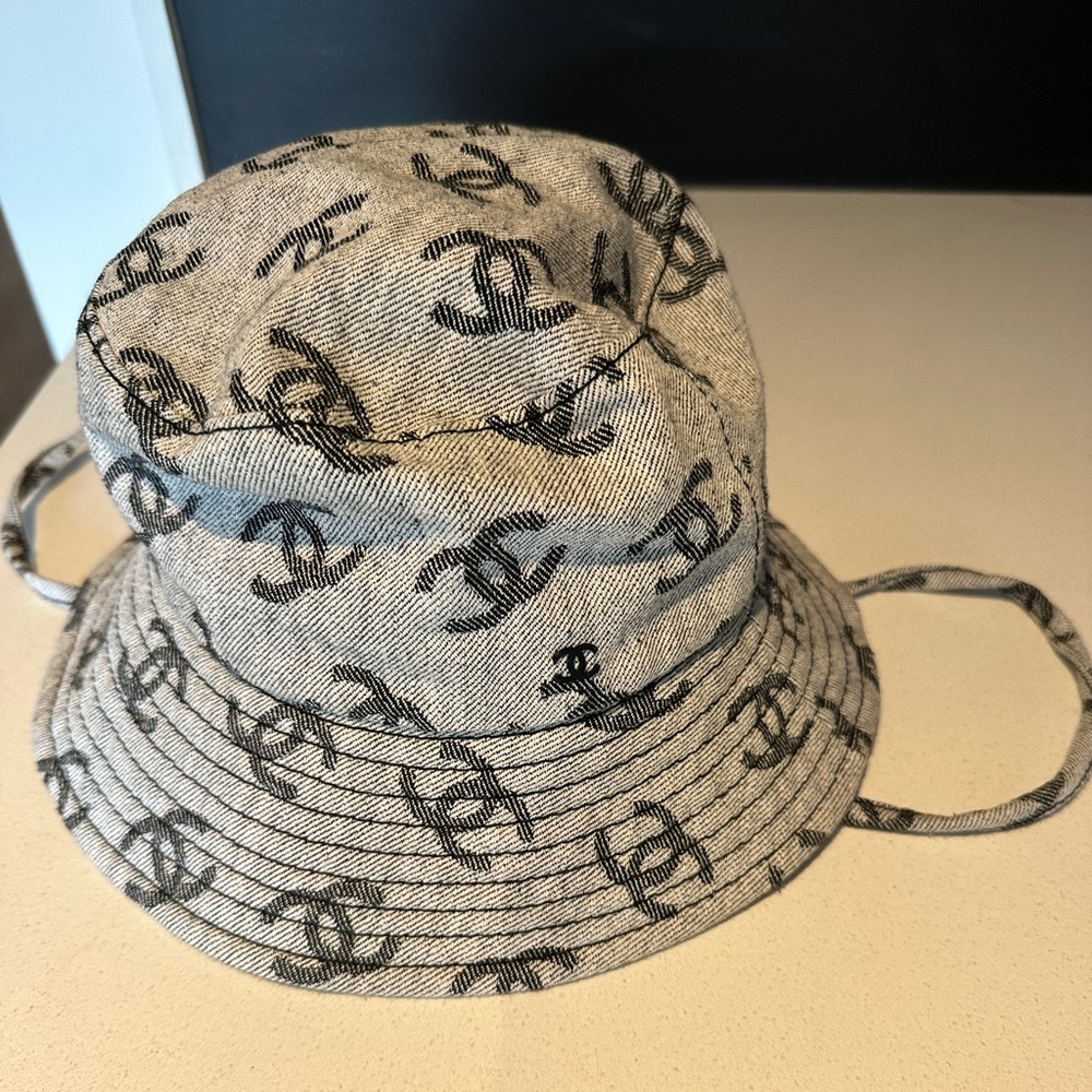 Chanel Gray 2022 Bucket Hat